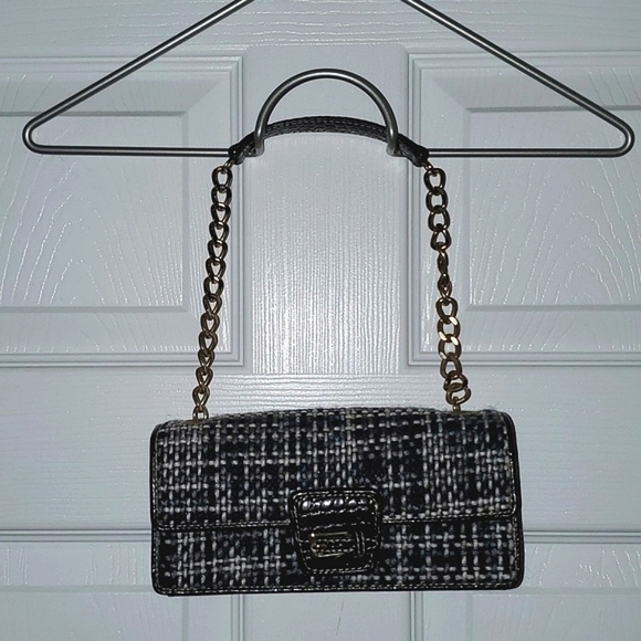 Liz Claiborne Accessories Tweed Mini Shoulder Bag - Picture 12 of 12